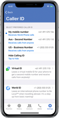 World Phone - Make International Calls from Multiple Numbers